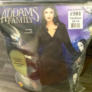 Addams Family, Morticia Addams Costume. Will include wig